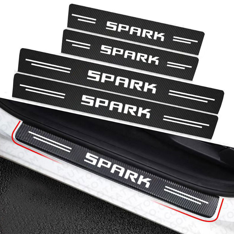 Car Accessories On Amazon - Car Trunk Bumper Guard Decals Leather