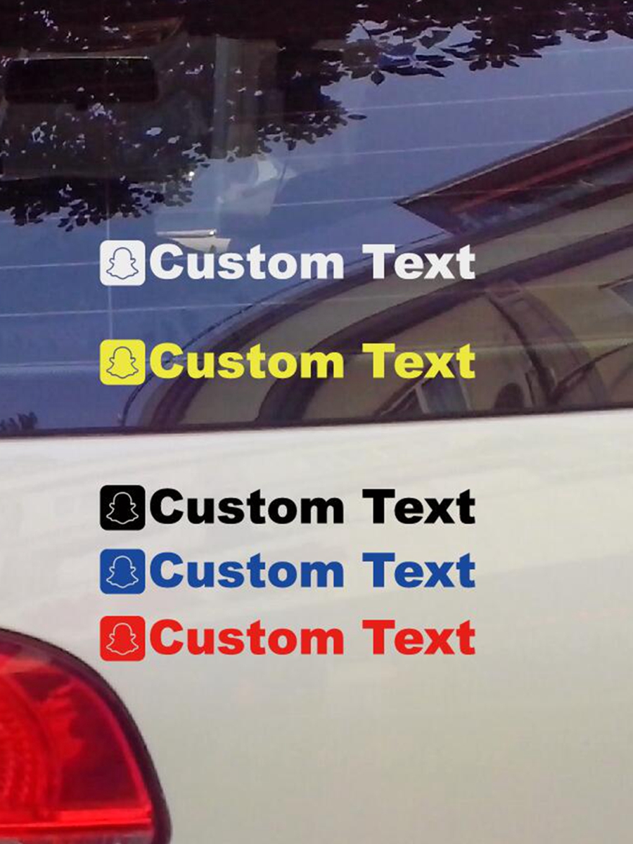Custom Text Stickers Decals Fo - Car Accessories Nz 评论和价格