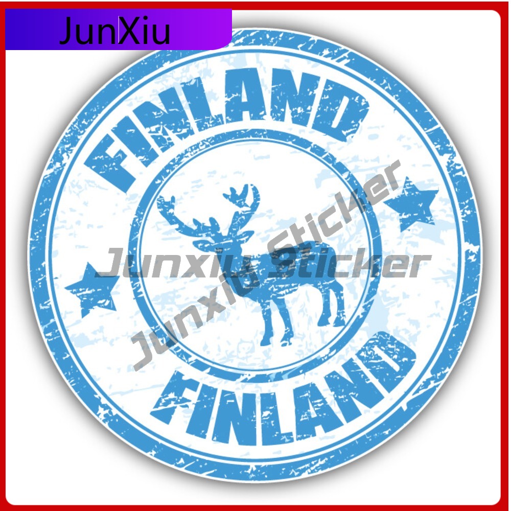 Finland Deer Grunge Anime Must - Car Accessories You Must Have 评论和价格