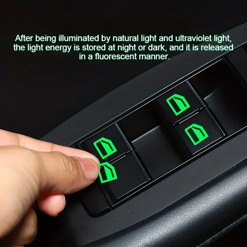 1 Set Glow-in-the-Dark Car But - Car Accessories For Inside 评论和价格