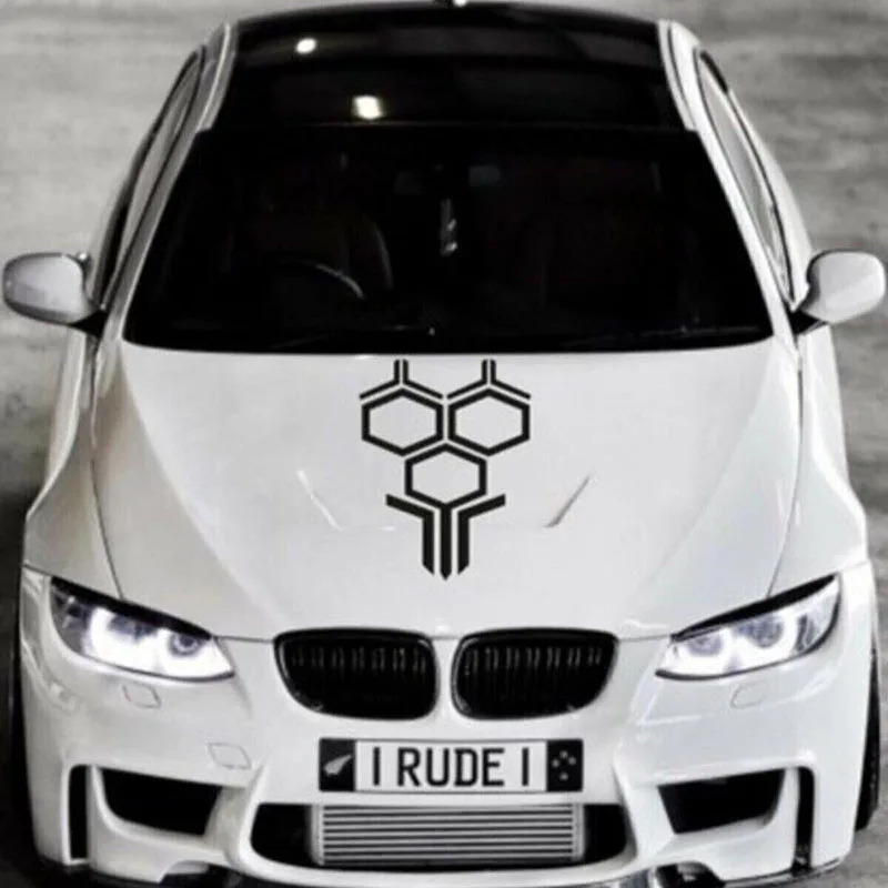 Honeycomb Upper Cowl Car Vinyl - Car Accessories On Amazon 评论和价格