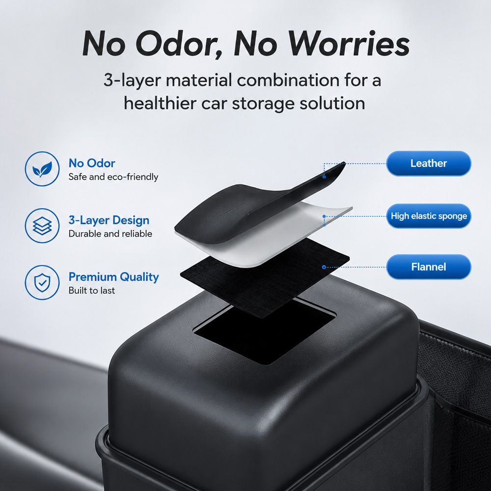 High Quality PU Leather Foldab - Car Trunk Organizer 评论和价格