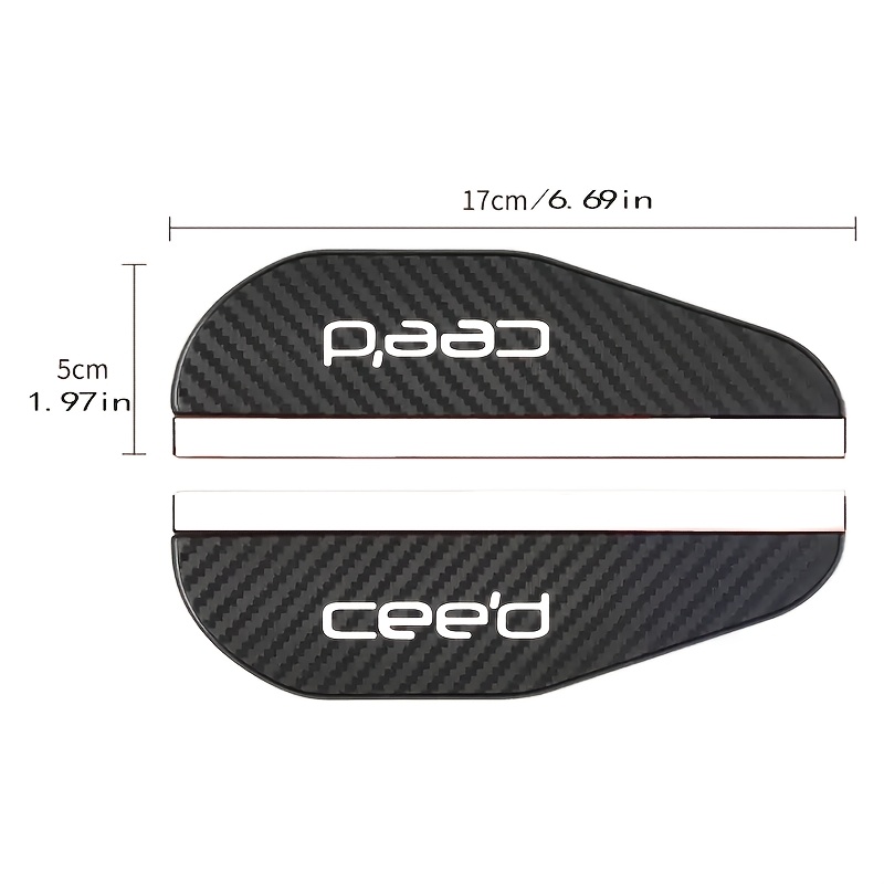 2Pcs Car Rearview Mirror Rain  - Car Accessories Outside 评论和价格