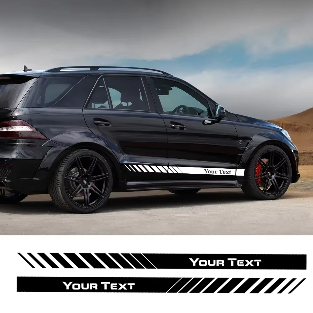 Custom Text Car Side Door Stri - Car Accessories On Amazon 评论和价格