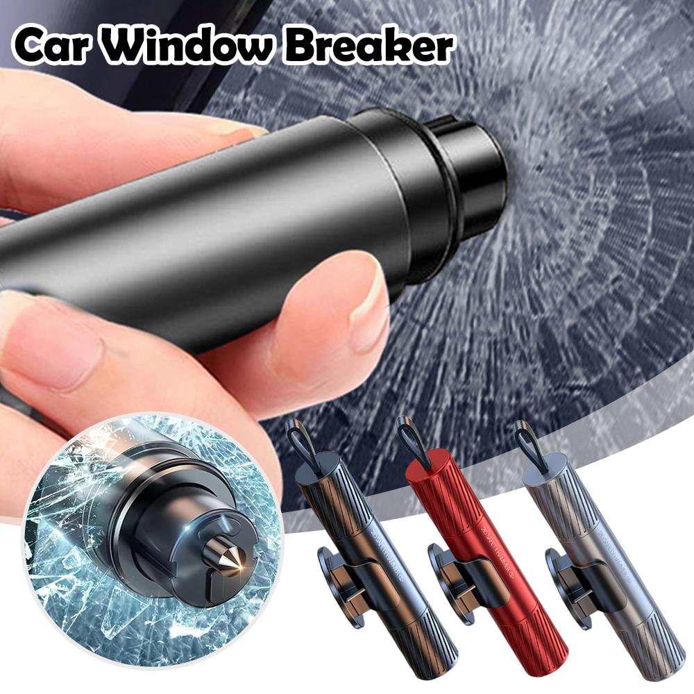 2 In 1 Car Safety Hammer Mini  - Car Emergency Tool Kit 评论和价格