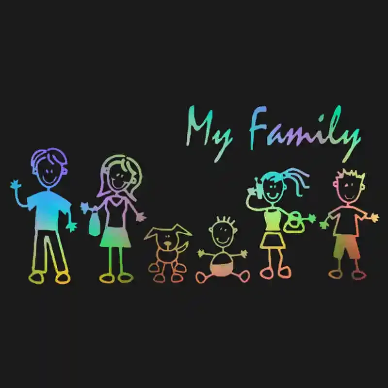 Car Sticker Family Stick Figur - Car Accessories On Amazon 评论和价格