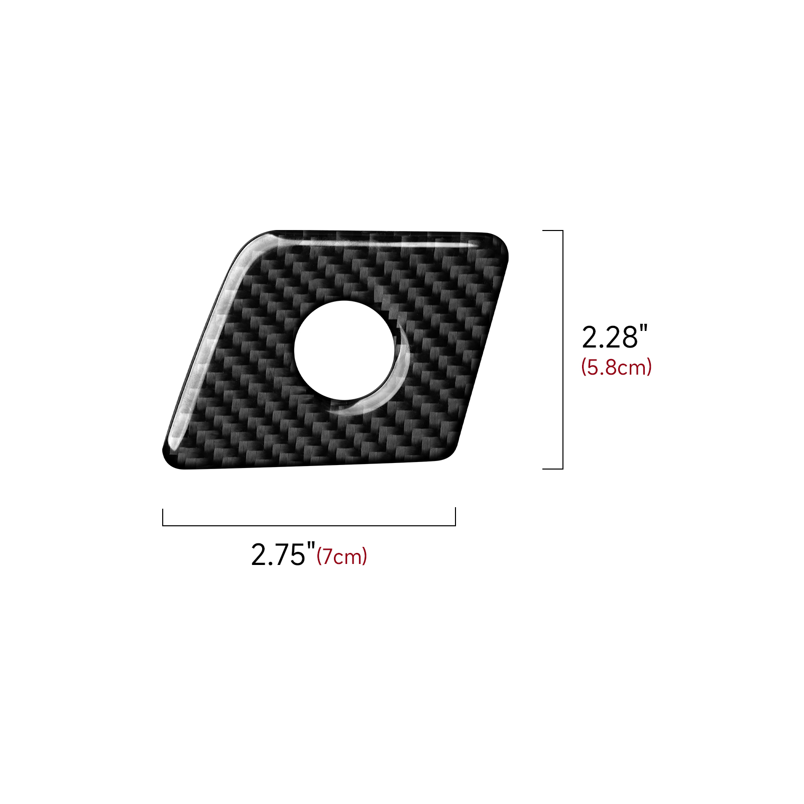 Carbon Fiber Interior Sticker. - D.A.D Car Accessories 评论和价格