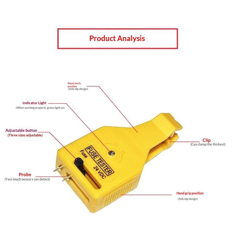 Universal Portable Car Fuse Te - Car Emergency Tool Kit 评论和价格