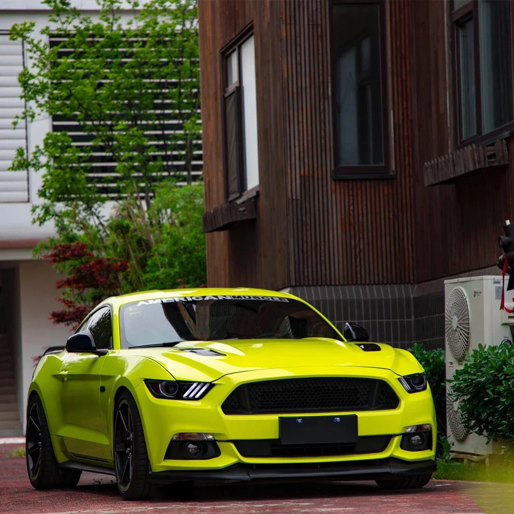 Car Wrapping Film Lemon Yellow - Car Accessories On Amazon 评论和价格