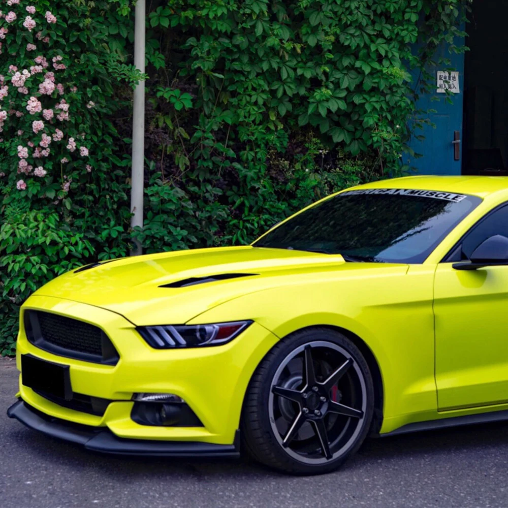 Car Wrapping Film Lemon Yellow - Car Accessories On Amazon 评论和价格