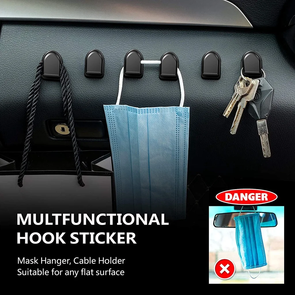 Mini Car Hooks Interior Storag - Car Accessories For Inside 评论和价格